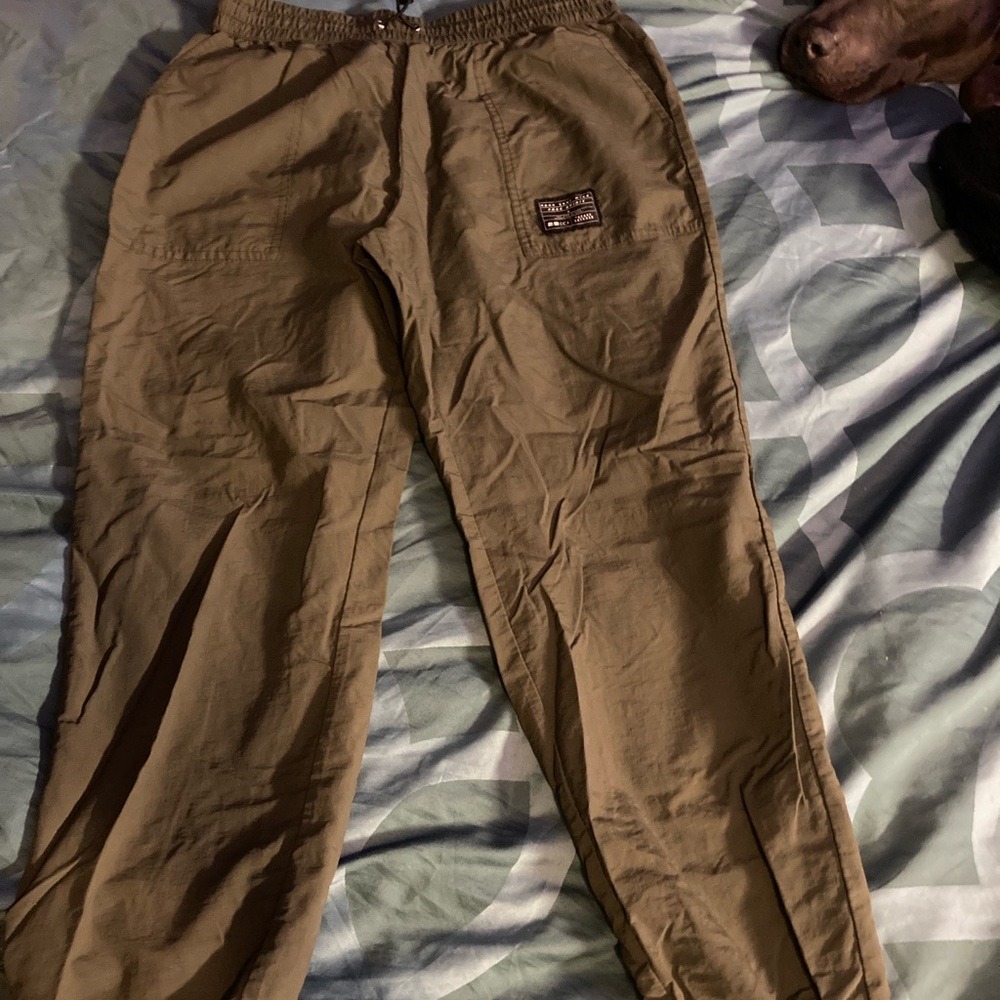 Windbreaker material pants